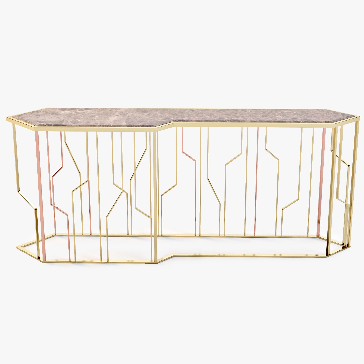 Ginza Console by Longhi 3D Model_012